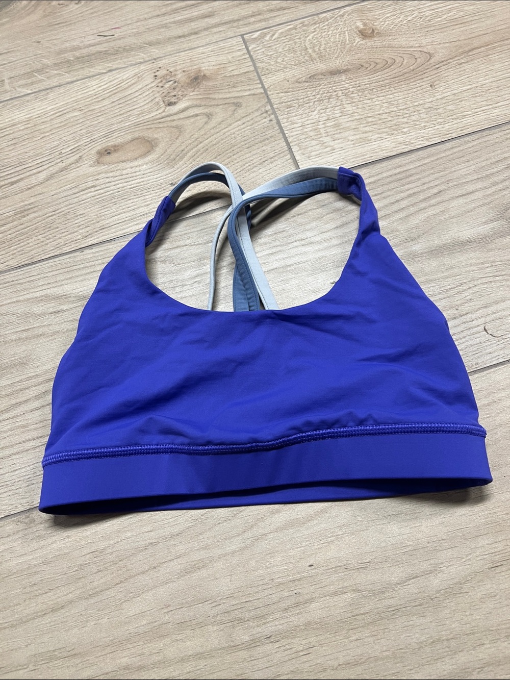lululemon athletica Deep Violet Strappy Sports Bra
